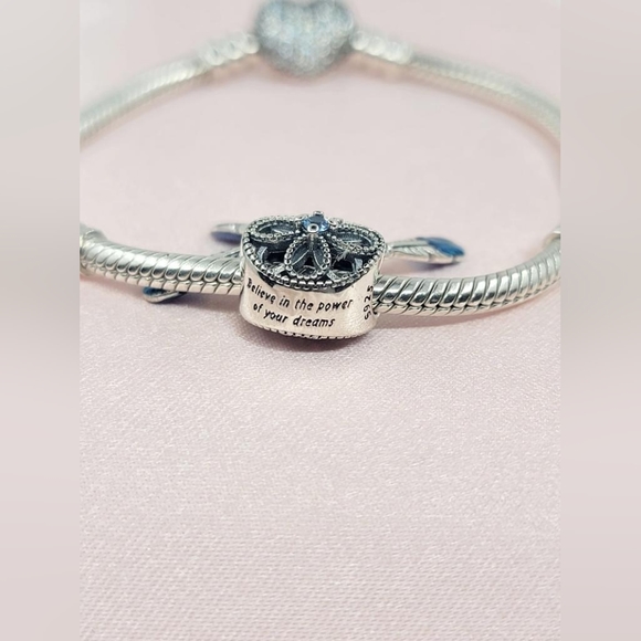 Charm for Bracelet Sterling Silver 925 Dream Catcher - Picture 2 of 5